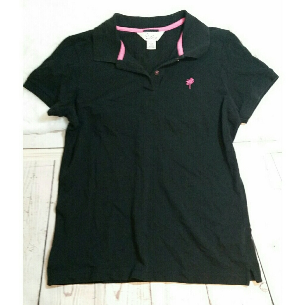 **SALE** LILLY PULITZER short sleeve polo L